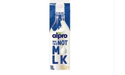 Free Alpro oat milk