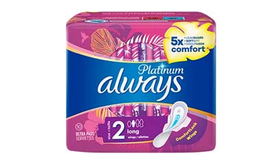 Free Always Platinum Sanitary Pads