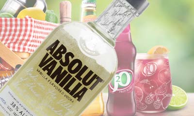 Free Absolut Vanilla Vodka & J20 Hamper