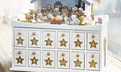 Free Bethlehem Stables Advent Calendar