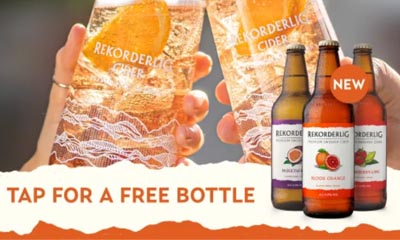 Free Bottle of Rekorderlig Cider