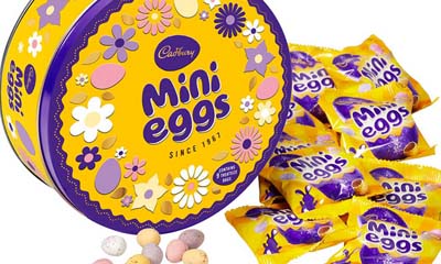 Free Cadbury Mini Eggs Tins