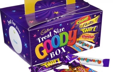 Free Cadbury Treatsize Goody Box