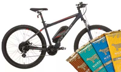 Win a Carrera Electric Mountain Bike with Mackie's