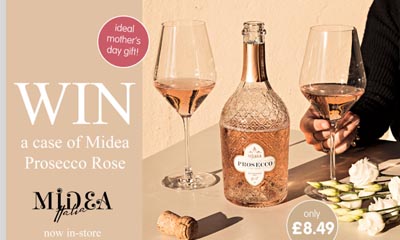 Win a Case of Midea Prosecco Rose