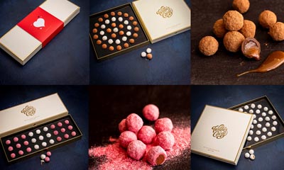 Free Chocolate Lover's Love Heart Truffles