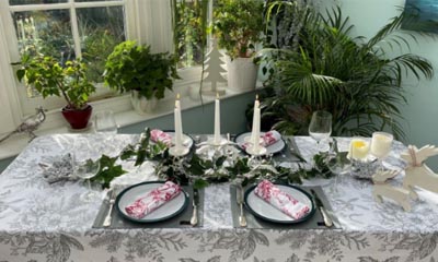 Free Christmas Tablecloth Napkin Set