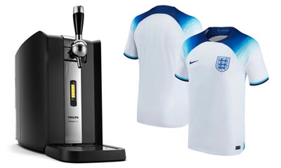 Free England Shirts & PerfectDraft Machines