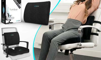 Win a free iamcomfi Seat and Lumbar Cushion Bundle