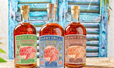 Free Hawksbill Caribbean Spiced Rum Range