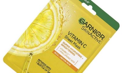 Free Garnier Vitamin C Face Mask