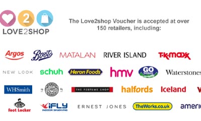 Win £1,000 in vouchers