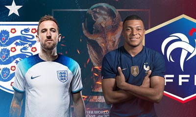 Free Â£30 Bet on England vs France