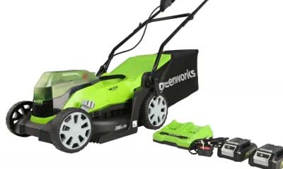 Win a Greenworks Lawn Mower