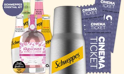 Free Harmonist Gin & Schweppes Cocktail Kts