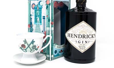 Free Hendrick's Gin & Tea Sets