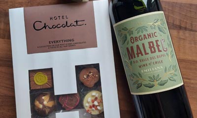 Win a Hotel Chocolat & Wine Hamper