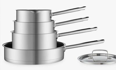 Win a John Lewis Stainless Steel Pan Set