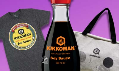 Win a Kikkoman T-Shirt, Tote Bag & Soy Sauce