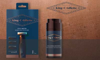 Free King C. Gillette Razor & Face Moisturiser