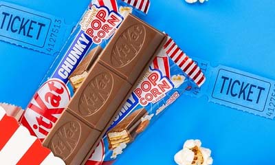 Free Kitkat Chunky Salted Caramel Popcorn Box