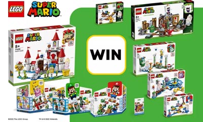 Win a LEGO Super Mario course bundle