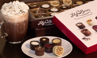 Free Lily O'Brien Christmas Chocolate Boxes