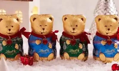Win a Lindt Chocolate Christmas Bear Bundle