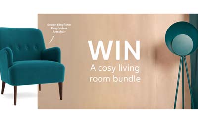 Win a Living Room Armchair & Lamp