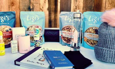 Free Lizzi's Granola & Water Bottle