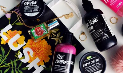 Free Lush Handmade Cosmetics Hamper