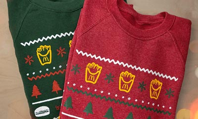 Free McDonald's Christmas Jumpers - Reindeer Ready