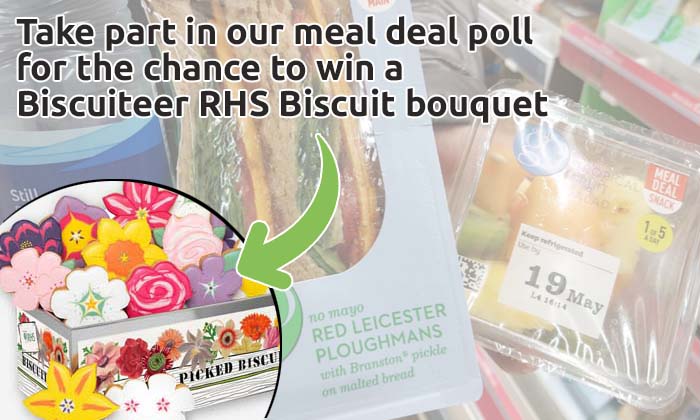 Win a Biscuiteer RHS Biscuit Bouquet