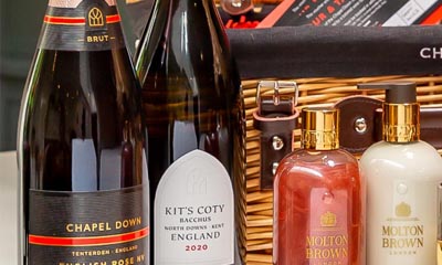 Win a Molton Brown x Chapel Down Hamper