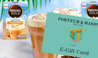 Free Nescafe Iced Coffee & Fortnum & Mason Gift Card
