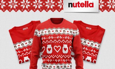 Free Nutella Christmas Jumpers 2022 Giveaway