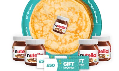 Free Nutella Chocolate Spread Hampers