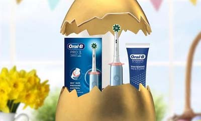 Free Oral B Pro 3 3000 Electric Toothbrush