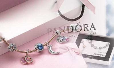 Free Pandora Jewellery via Gift Card