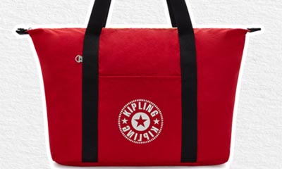 Win Red Kipling Bag