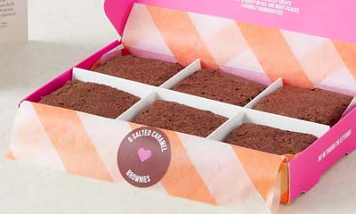 Free Salted Caramel Chocolate Brownies Letterbox Gift