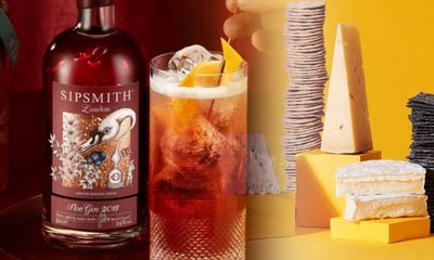 Win a Sipsmith Sloe Gin Bottle & Cheese Hamper