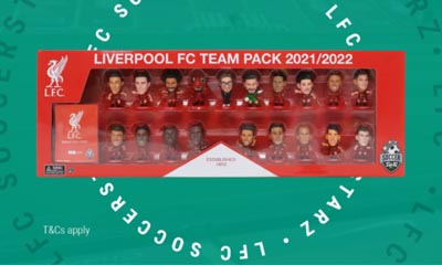 Win a Soccerstraz Liverpool set