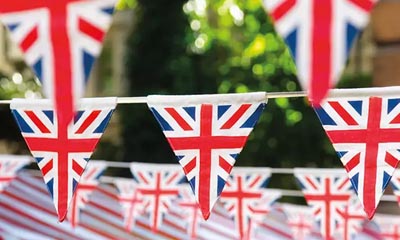 Free Street Party Food, Drink & Bunting
