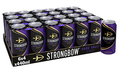 Free Strongbow Dark Fruit Cider Case