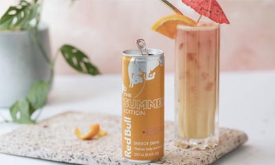 Free Red Bull Apricot-Strawberry Flavour