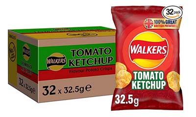 Free Walkers Tomato Ketchup Crisps Box