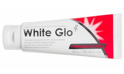 Free White Glo Toothpaste