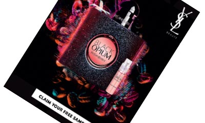 Free YSL Black Opium Perfume from Elle