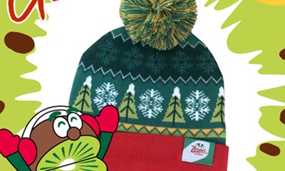 Free Zespri Branded Bobble Hats